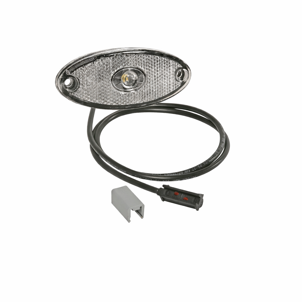 ASPÖCK Pozisyon Lambası – Ön LED, Beyaz, 0,5 m Flatpoint II – 31-6904-017