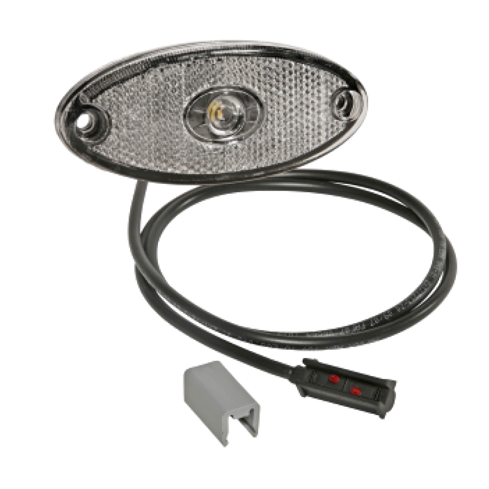 ASPÖCK Pozisyon Lambası Ön LED-Beyaz-0,5 m FlatPoint II