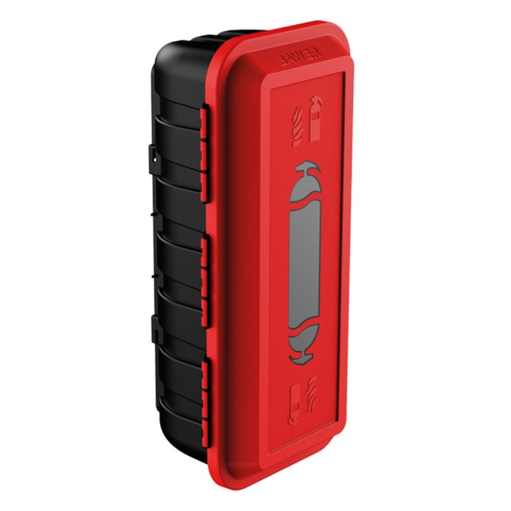 Plastic Box for Fire Extinguisher 6 KG Ø 1570 - 170, 293 X 620 213 Stacked - Bawer